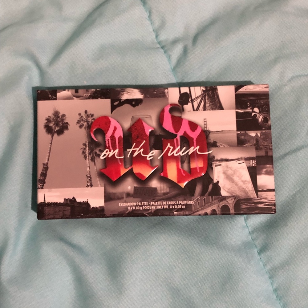 Urban decay on the run shortcut mini palette